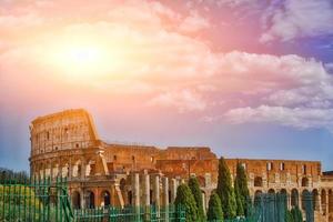 Kolosseum in Rom foto