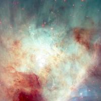 sternenklarer galaxiennebel-raumhintergrund foto