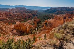 Blick über den Bryce-Canyon-Nationalpark foto