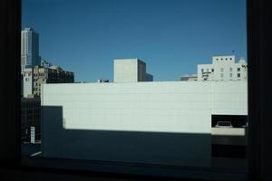 Gebäudehülle von Los Angeles, Kalifornien foto