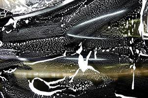 abstrakte Autowaschblasen foto