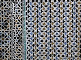 al-attarine madrasa in fes, marokko foto