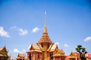 buddhistischer tempel in thailand foto