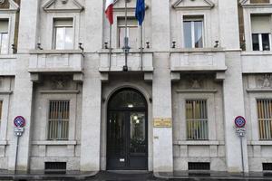 Rom, Italien. 22. november 2019 - consiglio superiore della magistratura gerichtsgebäude in rom foto