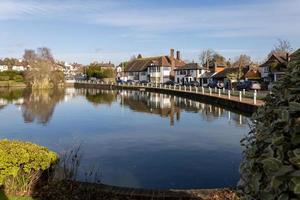 lindfield, west sussex, großbritannien - 01. februar. blick auf historische gebäude im dorf lindfield west sussex am 01. februar 2023 foto