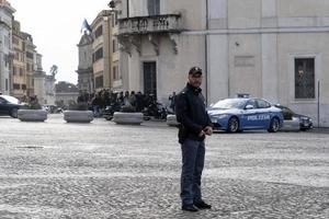 Rom, Italien. 22. november 2019 - präsident sergio mattarella kommt im quirinale-gebäude an foto