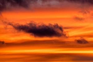 Sonnenuntergang bewölkter Himmel Detailhintergrund foto