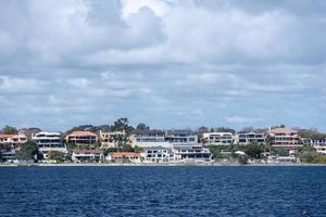 perth bay fremantle by the sea häuser foto