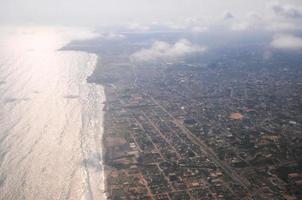 luftaufnahme von accra, ghana foto