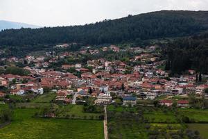 frühlingslandschaften aus den bergen griechenlands foto