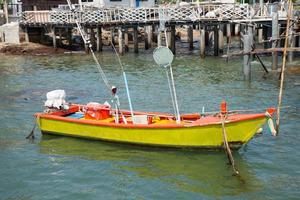 kleines Fischerboot foto