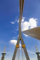 Rama VII Brücke in Bangkok, Thailand foto