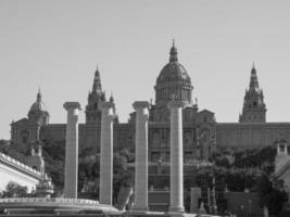 barcelona-stadt in spanien foto