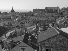 Dubrovnik in Kroatien foto