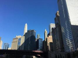 chicago-stadt in den usa foto