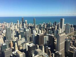 chicago-stadt in den usa foto