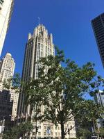 chicago-stadt in den usa foto