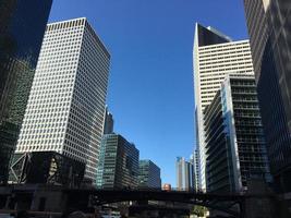 chicago-stadt in den usa foto