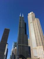 chicago-stadt in den usa foto