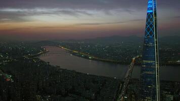 mysteriöses und schönes seoul foto