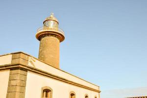 Leuchtturm am Meer foto