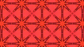 rotes Kaleidoskop der digitalen Illustration deckt Hintergrund mit Ziegeln foto