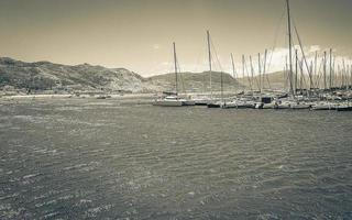 Hafen Yachten False Bay Simons Town Kapstadt Südafrika. foto