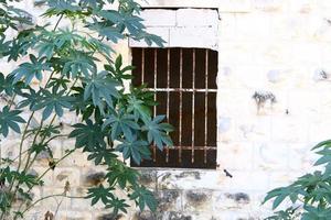 kleines Fenster in der Großstadt. foto