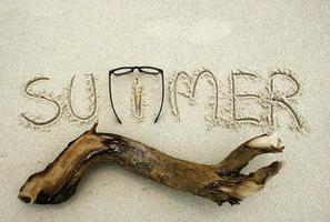 Sommer im Sand foto