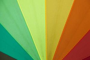 Farben des Regenschirms foto