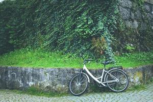 Fahrrad im Park foto