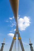 Rama VII Brücke in Bangkok, Thailand foto