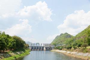 Damm in Thailand foto