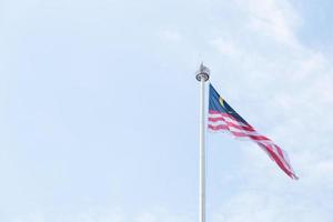 malaysia flag winken foto