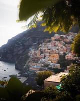 die Amalfiküste, Positano in Italien foto