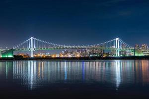 Odaiba Brücke in Japan foto