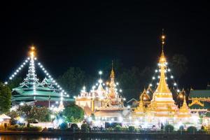 Wat Jong Klang Tempel in Maehongson, Thailand
