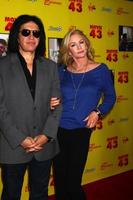 los angeles, 23. jan - gene simmons, shannon tweed simmons kommt zur film 43 los angeles premiere im chinesischen theater am 23. januar 2013 in los angeles, ca foto