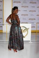 m los angeles, 17. nov - patina miller bei der the hunger games - mockingjay teil 1 premiere im nokia theater am 17. november 2014 in los angeles, ca foto