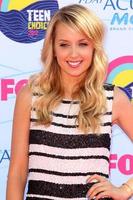 Los Angeles, 22. Juli - Megan Park kommt am 22. Juli 2012 bei den Teen Choice Awards 2012 im Gibson Amphitheatre in Los Angeles, ca. an foto