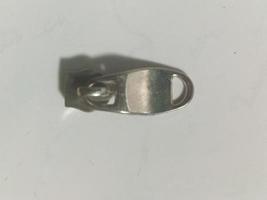 klein Silber Reißverschluss foto