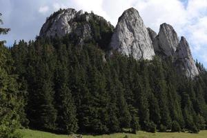 das Panorama, in dem der einsame Stein zu finden ist foto