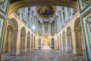 großer Saal Ballsaal in Versaille Palace, Frankreich foto