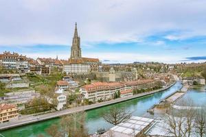 Blick auf Bern, die Hauptstadt der Schweiz