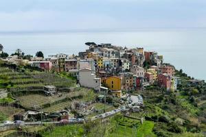 Stadt im das cinque terre Region im Italien foto