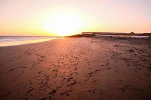 malerischen Strandblick foto