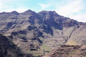 felslandschaft auf den kanarischen inseln foto