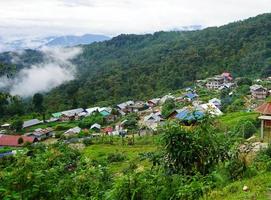 albern gaon, ein unkonventionell Tourist Ziel von Norden Bengalen foto