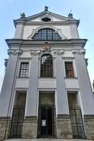 Barock Heilige Kennzeichen das Evangelist Kirche Markuskirche im salzburg, Österreich. foto