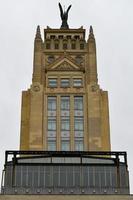 das Union Gebäude und das Spanisch Phönix im Madrid, Spanien. foto